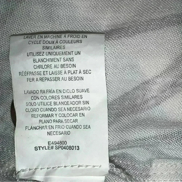 O’Neill button fly tan and white shorts size 30 - Picture 7 of 10